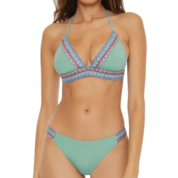 BECCA | Fiesta Halter Bikini Top & Fiesta Bikini Bottom - Picture 1 of 4